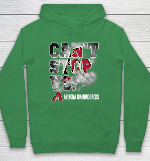 MLB Arizona Diamondbacks Baseball Can't Stop Vs Arizona Diamondbacks Hoodie 5
