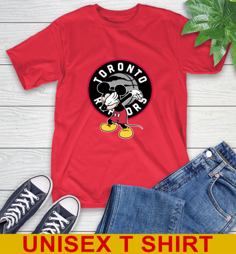 Toronto Raptors NBA Basketball Dabbing Mickey Disney Sports T-Shirt 10
