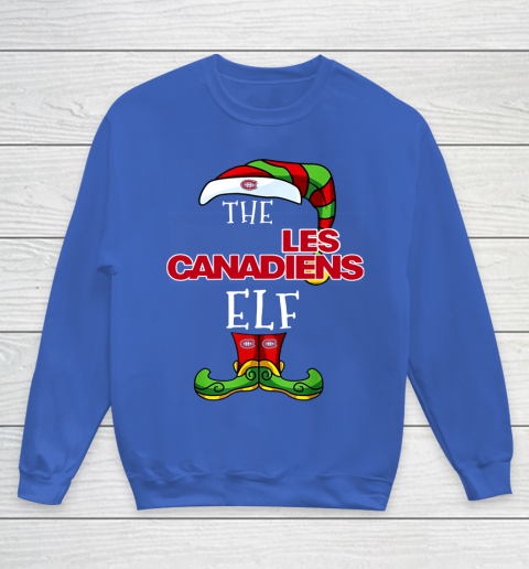 Montreal Canadiens Christmas ELF Funny NHL Youth Sweatshirt 7 Montreal Canadiens Christmas ELF Funny NHL Youth Sweatshirt - Image 7