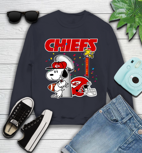 Kansas City Chiefs Champions Super Bowl 2020 Snoopy Middle Finger Shirt 115