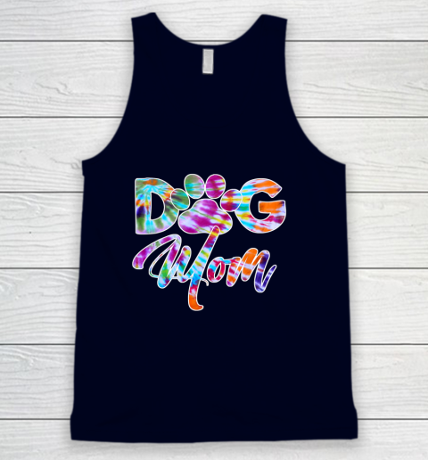 Dog Mom Shirt Tie Dye Dog Mom Apparel for Women Dog Lover Gifts Paw Tank Top 2