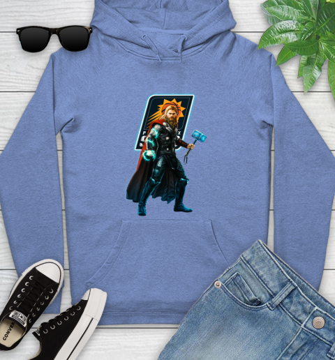 NBA Thor Avengers Endgame Basketball Phoenix Suns Youth Hoodie 12