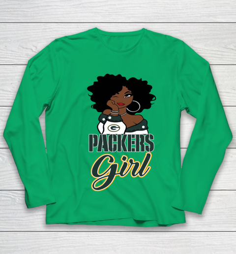 Green Bay Packers Girl NFL Youth Long Sleeve 6