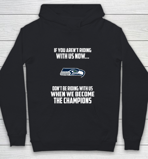 NFL Seattle Seahawks Football We Become The Champions Youth Hoodie