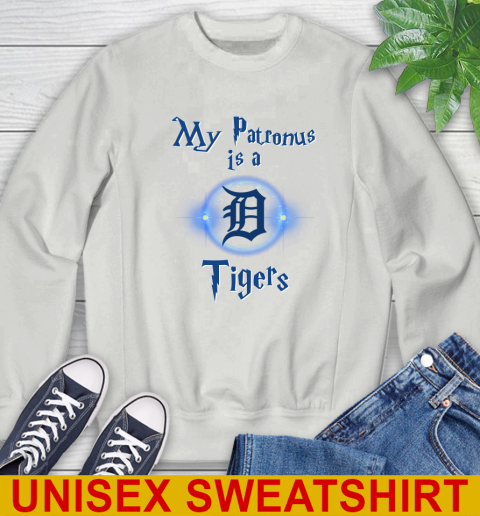 MLB Baseball Harry Potter My Patronus Is A Detroit Tigers Sweatshirt 5