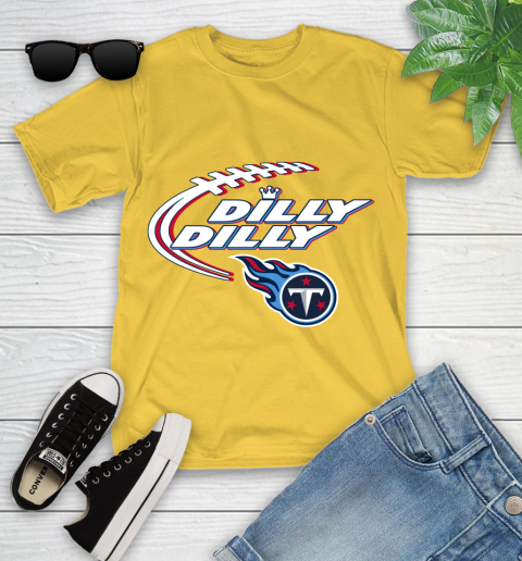 NFL Tennessee Titans Dilly Dilly Football Sports Youth T-Shirt 8