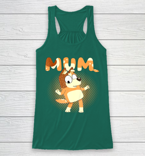 Blueys and Mum Funny For Men Woman Kid Racerback Tank 5