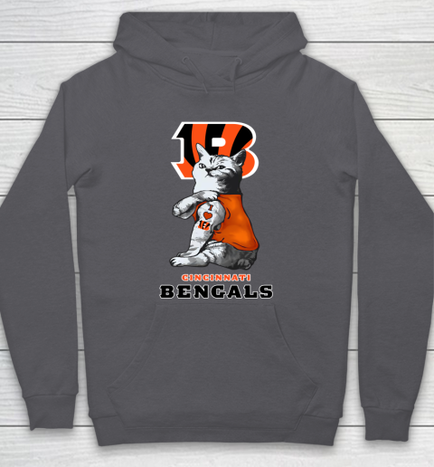 NFL Football My Cat Loves Cincinnati Bengals Hoodie 4