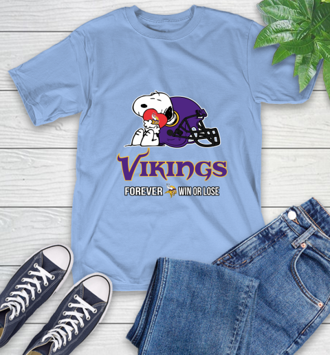 NFL The Peanuts Movie Snoopy Forever Win Or Lose Football Minnesota Vikings 11