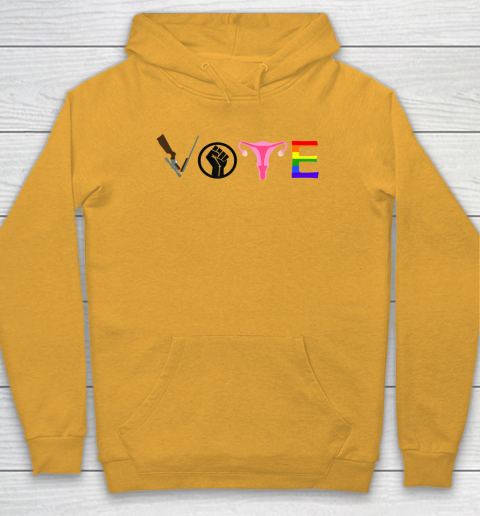 Vote Election Shirt Blm Pro Choice Gun Reform Lgbtq Hoodie 2