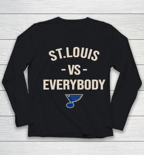 St.Louis Blues Vs Everybody Youth Long Sleeve