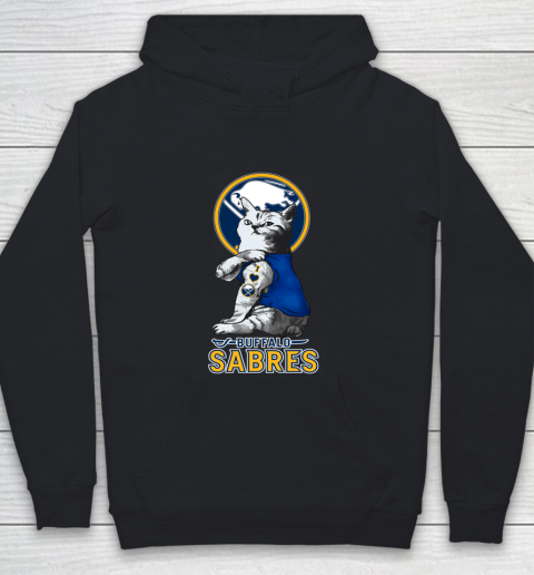NHL My Cat Loves Buffalo Sabres Hockey Youth Hoodie