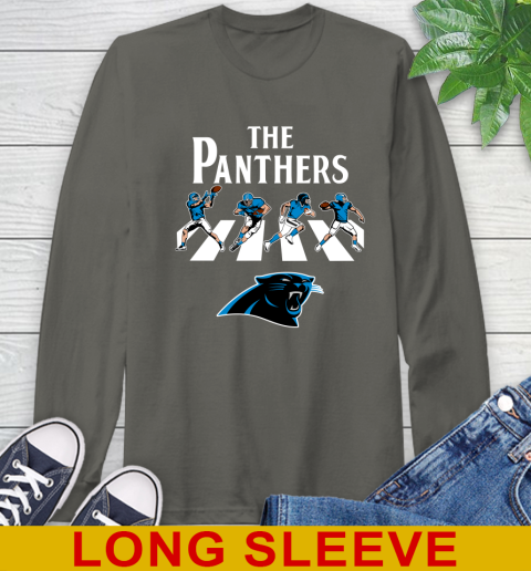 NFL Football Carolina Panthers The Beatles Rock Band Shirt Long Sleeve T-Shirt 10
