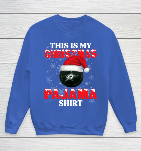 Dallas Stars This Is My Christmas Pajama Shirt NHL Youth Sweatshirt 6