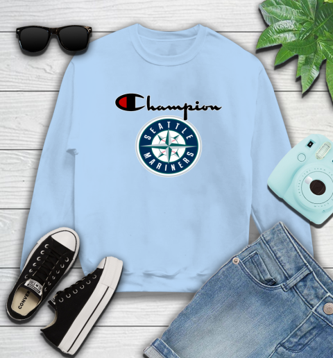MLB Baseball Seattle Mariners Champion Shirt Sweatshirt 4