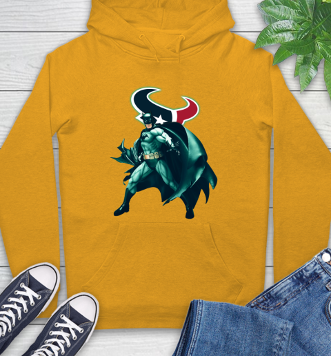 NFL Batman Football Sports Houston Texans Hoodie 3