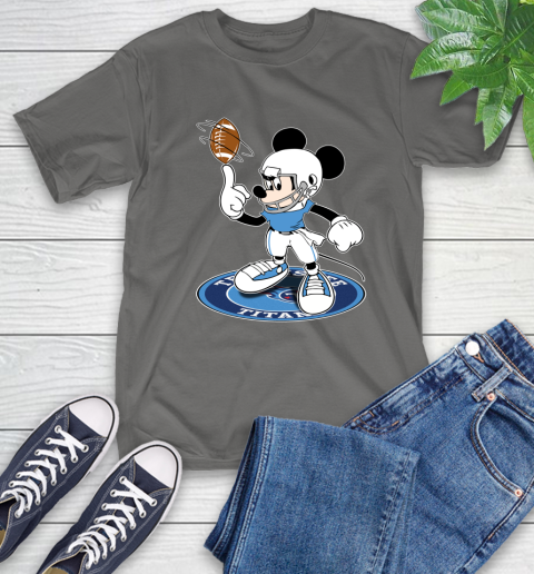 NFL Football Tennessee Titans Cheerful Mickey Disney Shirt T-Shirt 10