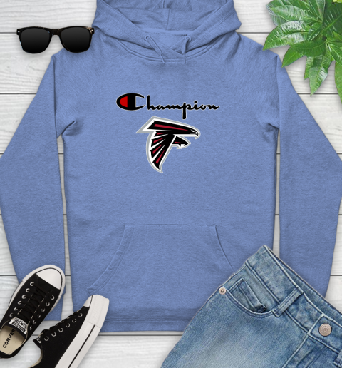 NFL Football Atlanta Falcons Champion Shirt Youth Hoodie 9