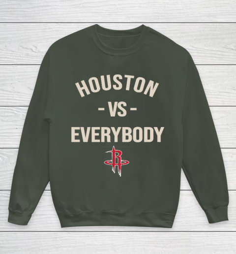 Houston Rockets Vs Everybody Youth Sweatshirt 8