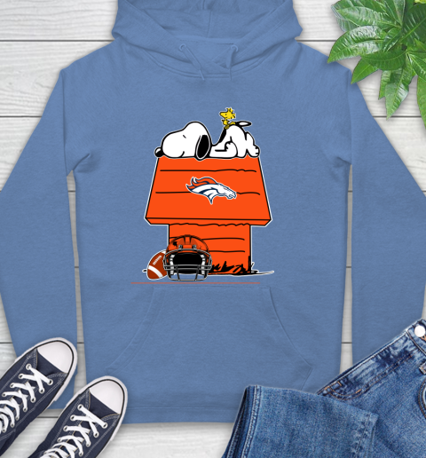 Denver Broncos NFL Football Snoopy Woodstock The Peanuts Movie Hoodie 11