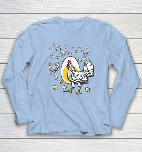 Roseanne Chicken Shirt  Funny Roseanne Rooster and Egg Long Sleeve T-Shirt 5