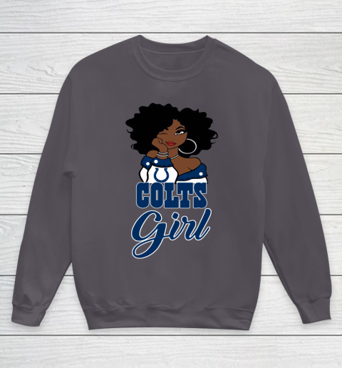 Indianapolis Colts Girl NFL Youth Sweatshirt 6
