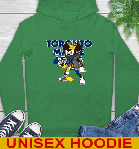 Toronto Maple Leafs NHL Hockey Mickey Peace Sign Sports Hoodie 8