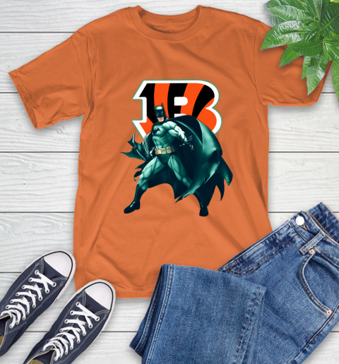 NFL Batman Football Sports Cincinnati Bengals T-Shirt 5