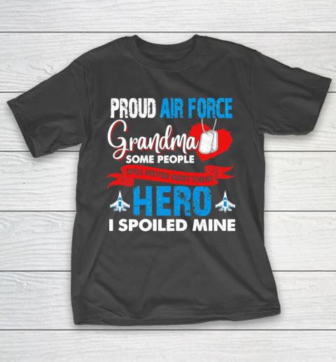 Veteran Shirt Proud Air Force Grandma T-Shirt