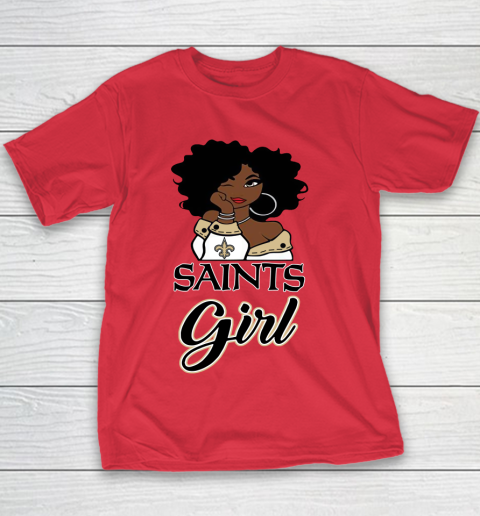 New Orleans Saints Girl NFL Youth T-Shirt 9