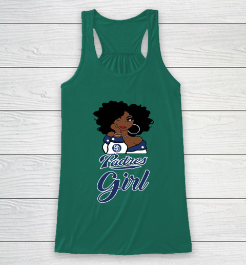 San Diego Padress Girl MLB Racerback Tank 6