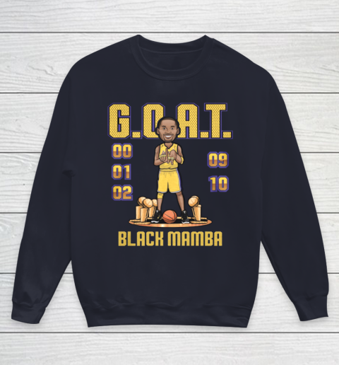 Kobe Bryant Goat Youth Sweatshirt 3