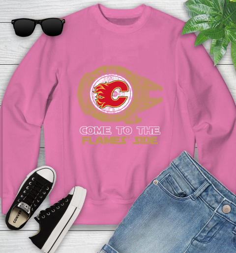 NHL Come To The Calgary Flames Wars Hockey Sports Youth Sweatshirt 6