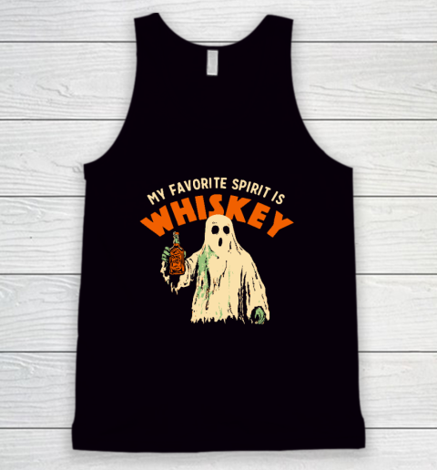 My Favorite Spirit Is Whiskey Halloween Tank Top