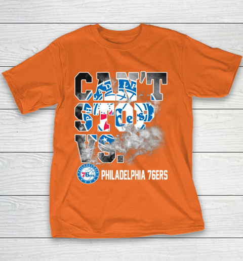 NBA Philadelphia 76ers Basketball Can't Stop Vs Youth T-Shirt 4