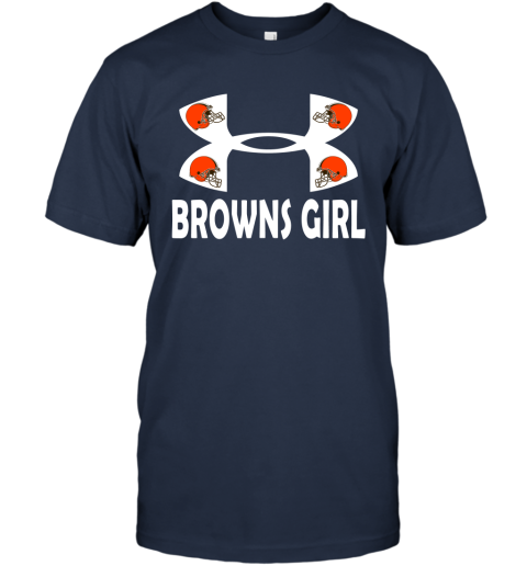 NFL Cleveland Browns Girl Under Armour Football Sports Youth T-Shirt