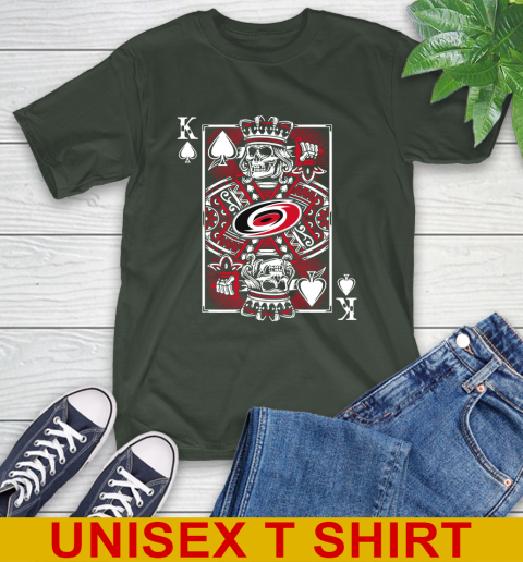 Carolina Hurricanes NHL Hockey The King Of Spades Death Cards Shirt T-Shirt 6
