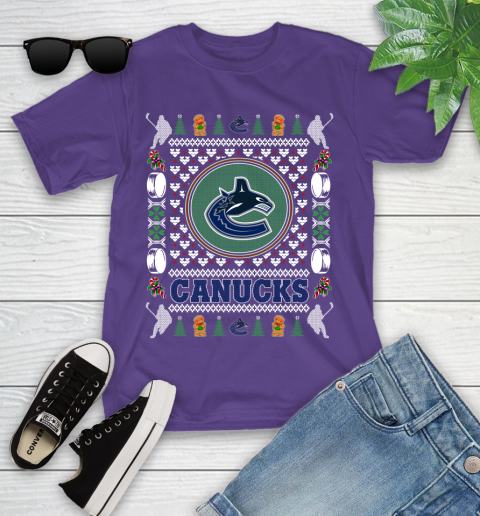 Vancouver Canucks Merry Christmas NHL Hockey Loyal Fan Ugly Shirt 102