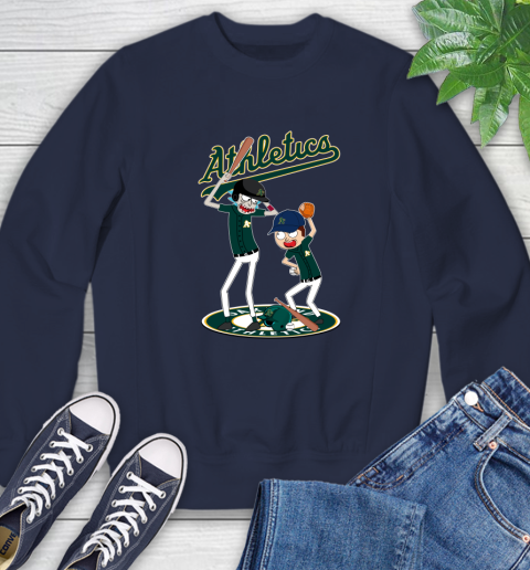 MLB Oakland Athletics Rick And Morty Baseball 27