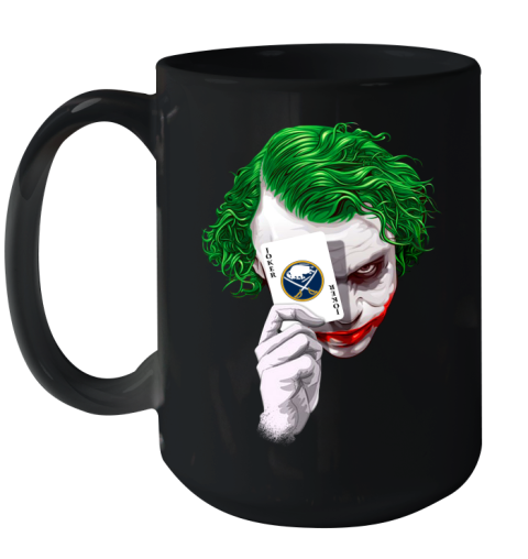 Buffalo Sabres NHL Hockey Joker Card Shirt Ceramic Mug 15oz