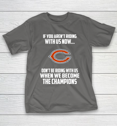 NFL Chicago Bears Football We Become The Champions T-Shirt 8