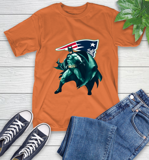 NFL Batman Football Sports New England Patriots T-Shirt 5