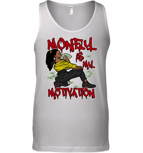 Jordan 14 Last Shot Matching Sneaker Tshirt For Woman For Girl Money Is My Motivation Hipster Hip Hop Black Jordan Shirt