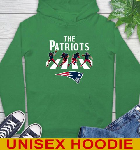 NFL Football New England Patriots The Beatles Rock Band Shirt Hoodie Tee For Sports