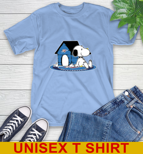 NBA Basketball Oklahoma City Thunder Snoopy The Peanuts Movie Shirt T-Shirt 11