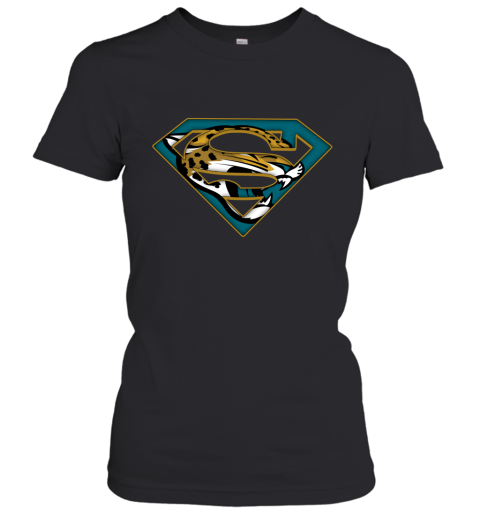 We Are Undefeatable Jacksonville Jaguars x Superman NFL Women's T-Shirt
