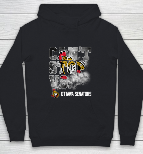 NHL Ottawa Senators Hockey Can't Stop Vs Youth Hoodie