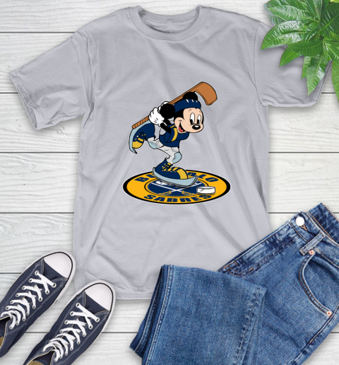 NHL Hockey Buffalo Sabres Cheerful Mickey Disney Shirt T-Shirt 7 NHL Hockey Buffalo Sabres Cheerful Mickey Disney Shirt T-Shirt - Image 7