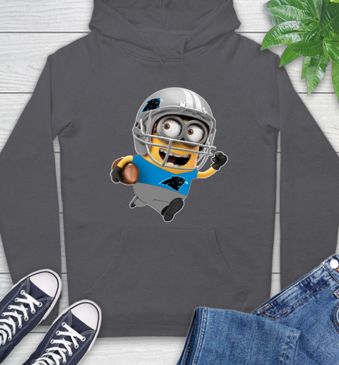 NFL Carolina Panthers Minions Disney Football Sports Hoodie 7