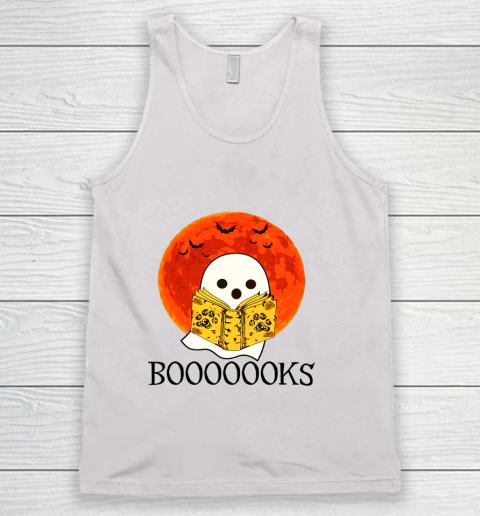 Booooooks T Shirt Boo Read Books Lover Halloween Long Sleeve T Shirt.E9S2TVU9C0 Tank Top